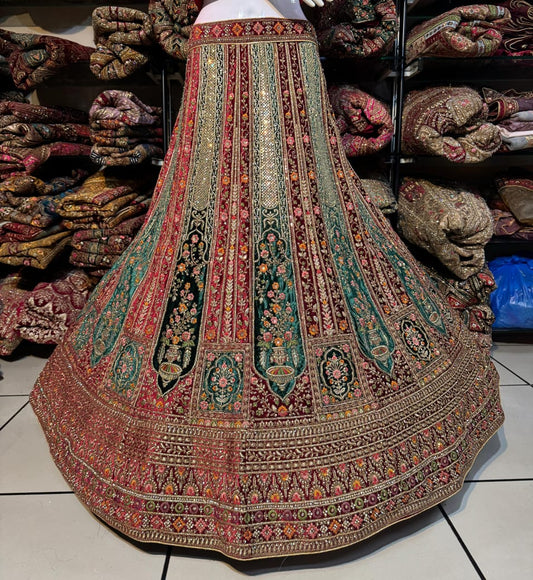 Bridal lehenga
